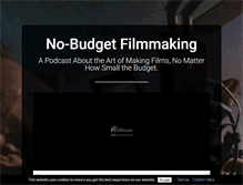 Tablet Screenshot of nobudgetfilmmaking.com